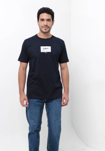 TRIPLE Tshirt Stretch Regular Fit (YTS 129 NVY)