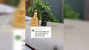 Khớp Nối Nhanh 3/8 Cho Dây Máy Rửa Xe Lutian P4Yiliryobi (Dây Đầu Nhỏ)