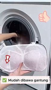 AKIRO MALAYSIA Bra Protection Washing Bag Mesh Bra Washing Bag Bra Laundry Bag Undergarments Storage Pouch Tote Bra Beg 洗衣袋