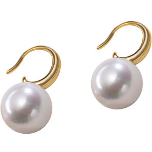 NANZHUGONG | Elegant Workwear Freshwater Pearl Earrings 925 Silver