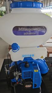 เครื่องพ่นปุ๋ย MITSUPOWER 26 ลิตร เครื่องยนต์ 2 จังหวะ ปรับแรงดันได้ เครื่องพ่นยา ถังพ่นยา ถังแบต