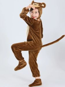 ชุดการแสดงเด็ก ชุดการแสดงรูปสุนัขลิง ชุดการแสดงลิงจับจันทร์ ชุดการแสดงสัตว์ ชุดการแสดงสำหรับเด็กและเยาวชน