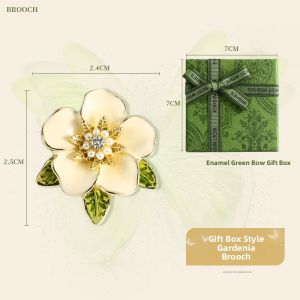 LONGKUI | Gift Pin For Teacher Friend Female Student  Jasmine