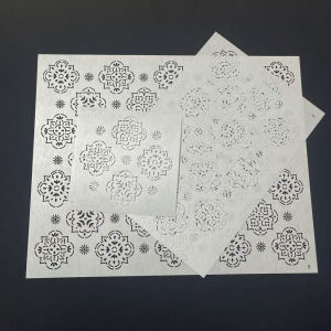 R353 Thẻ Thêu Hoa Báu Sáng Tạo Thủ Công Thẻ Thêu Vải Có Thể Giặt Được Lặp Lại Được Thẻ Thêu Vải DIY Chất Liệu Thủ Công