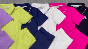 Váy Thể Thao Liền Thân Xếp Ly MB Có Tay Vải Thun Lạnh Logo Thêu Kèm Quần Bảo Hộ Chơi Pickleball Tennis Cầu lông