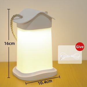 Touch Night LightsBedside Table LampRoom decorating itemsThree Kinds of Light Touch Adjustment Soft Lightfor Kids Bedroom