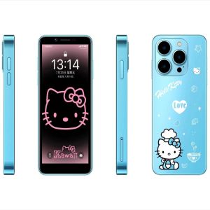 3g Network Hot Selling 2025 New Kt68 Hello Kitty Mobile Phone Cartoon ChildrenS Mini Phone Cartoon Student Mini Mobile Phone