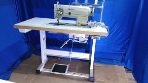CROWN DOUBLE NEEDLE LOCKSTITCH INDUSTRIAL SEWING MACHINE (MODEL LT2-B842)
