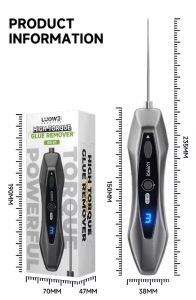 Luowei GR-01 GTR Electric Glue Remover High-Torque Powerful Glue Removal Machine Supports Forward and Reverse Rotation Hand Tool