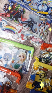 🔥ราคาส่ง🔥กระเป๋าใส่เครื่องเขียนลายการ์ตูนสุดฮิตมิกกี้ ✔️พร้อมส่ง (🎲เลือกลาย) กระเป๋าดินสอ