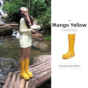 CAMEL | Anti-slip Outdoor Long Shaft Rain Boots for Women