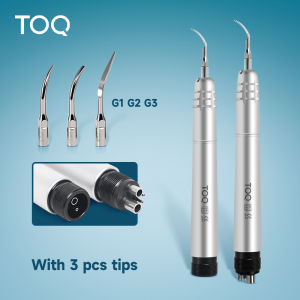 Dental Ultrasonic Air Scaler with 3 Tips Tooth Calculus Remover Cleaning tool Handpiece Whiten Tooth Cleaner Dentist Lab