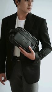 Prison Handbag Pria Waterproof Clutch Pria Kulit Pouch Bag | VAZE Lite