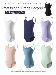 seebela | Childrens High-Crotch Closed-Buttocks Leotard Ballet Dance Practice Uniform