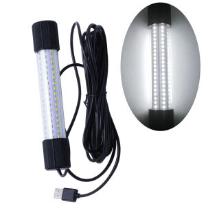 ไฟตกปลา LED ใต้น้ํา 1 ชิ้น ไฟตกปลา USB ตกปลากลางคืน หลายสี ไฟตกปลาแบบพกพา ความสว่างสูง