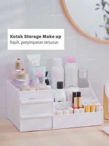 RAK HIAS KOSMETIK - BOX MAKE UP MINI / MAKE UP STORAGE - KOTAK PENYIMPANAN SERBAGUNA - BAHAN KUAT