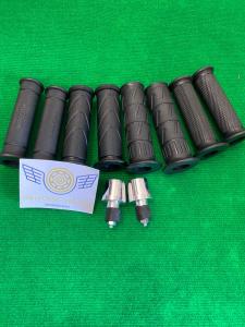 Handfat Sarung Gas Motor Bahan Karet & Handgrip+Jalu Stang PCX Universal Semua Motor
