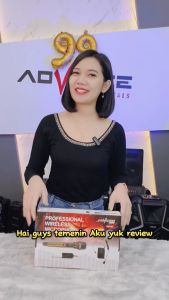 Mic Wireless Dapat Clip On Fitur Canggih Advance 501 Microphone Outdoor Tanpa Kabel TOKO SINAR AUDIO