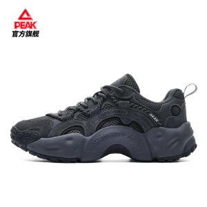 Peak BEIGE Summer Casual Shoes Men Women Breathable Thick Bottom Dad Sports Shoes Low Top Color Block Lightweight Shock Absorption