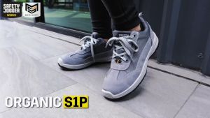 Safety Jogger รุ่น ORGANIC S1P รองเท้าเซฟตี้ผู้หญิง หุ้มส้น หัวเหล็ก พื้นกันทะลุ พื้นกันน้ำมัน