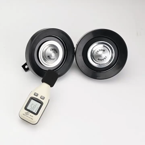 Farbin Europa Silver Horn with free Farbin Relay and Relay Socket 2Pcs