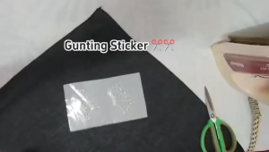 New Arrival Sticker Hotfix Batu Manik Tampal Copy Swk Kod 184