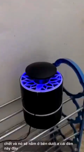 Đèn bắt muỗi hình trụ cắm cổng usb thông minh máy bắt muỗi trong phòng tiện lợi an toàn