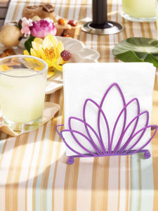 Modern Abstract Stand up Tissue Holder Bar Restaurant Table Napkin Storage Rack Kitchen Dining Table Organizer Chinese Style