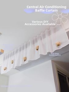 MAINUOJUJIA | Wind Blocking Curtain For Air Conditioner Outlet