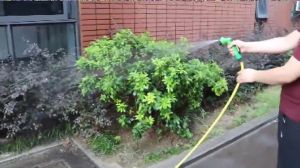 GEMUK Paketan Selang Air 3 Sampai 15 Meter Selang Air Hijau Dengan Semprotan Selang Air Watergun 7 Mode Siram Selang Cuci Mobil Siram Tanaman Garden Hose