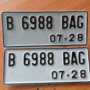 JASA KETOK PLAT NOMOR MOTOR Harga 1 Pasang
