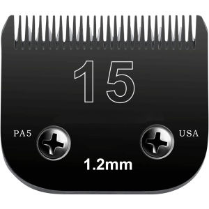 4FC#5FC#7FC#10#15# Black Blade Dog GroomingDetachable Pet Clipper Blade Made of Stainless Steel Blade Compatible