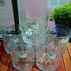 1 SET GELAS KACA CANTIK KELUARAN TERBARU 330ML TEBAL WHISKY GLASS MEWAH BERKUALITAS GELAS WINE DAN CHAMPAGNE GELAS LIRMARTUR 85093-D