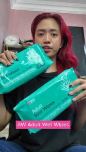 BW - Adult Wet Wipes Gentle to sensitive skin (40 pcs/pack)