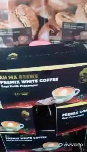 【3Boxes】Ah Ma Brews Premix Coffee/Kopi Pracampur ( NO ADDED SUGAR) Exp:2027