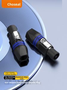 Choseal | Professional 4-Core Speaker Plug
