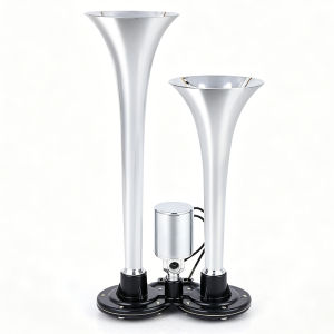 Premium 12V Electric Air Horn 125db Dual Trumpet for Cars and Marine Vehicles Easy Installation