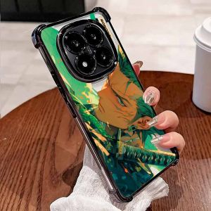 One Piece | Ốp Điện Thoại Mềm Anime O-ONE P-PIECE-E Cho Xiaomi Redmi A5 A7 15C POCO F8 F7 X8 X7 M7 Note 15 14 Mi 15T Ultra Pro Max Chống Xước Chống Vân Tay Thiết Kế Nửa Bao Phủ