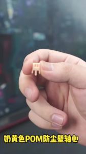 Outemu Yellow Jade Silent Switches 5Pin HP Tactile Custom Mechanical Keyboard Mute MX Switch Pre-lubed for Gaming Office