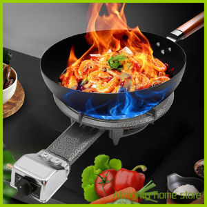 Fierce stove 21A 31A Heavy Duty Single Burner Cast Iron Automatic Ignition Manual Ignition Gas Stove Outdoor Indoor Home Restaurant Barbecue Big fire Large flame area High temperature resistance