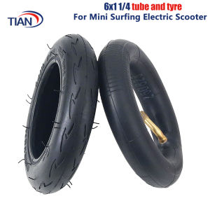 6 Inch 6x1 1/4 Inner Tube Outer Tyre for Small Surf Electric Scooter Accessories