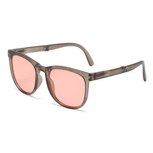 JN IMPRESSION 【Bag Free】New Folding Sunglasses Womens Fashion Korean Sunglasses UV400 Polarized Sunglasses