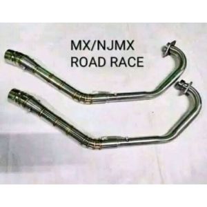 pipa leher knalpot racing model road race jupiter mx 135 atau jupiter mx new