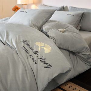 YOUJIU | Reversible Flannel Thick Bedding Set