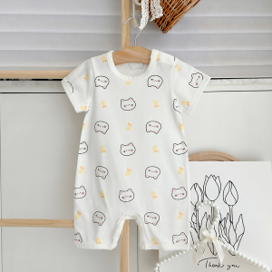 Lightweight Cotton Summer Baby Romper