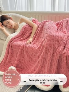 JIFANPAUL | Winter Thickened Jacquard Milk Velvet Blanket