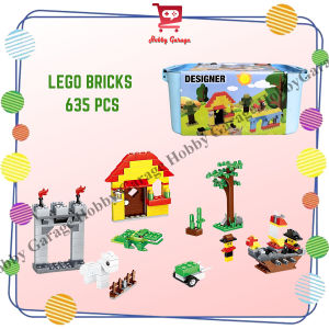 Building Block Designer Kit Panlos Mainan Brick Creator Box Toy 635pcs