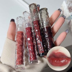 HERORANGE  Lip Gloss Mirror Lip Glaze Long Lasting Moisturizing Natural Nude Whitening Waterproof Lipstick