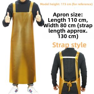 LIANMINU | Waterproof Oil-Resistant Apron Extended