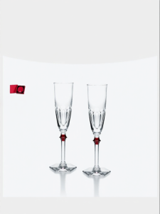 Wedding Gift Pair of Champagne Glasses